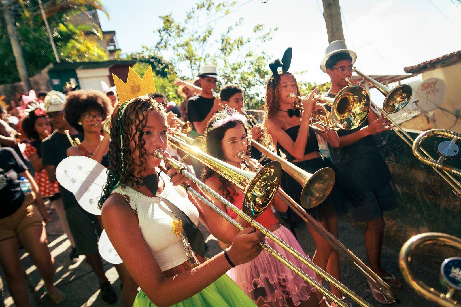 Favela Brass Carnaval street parade